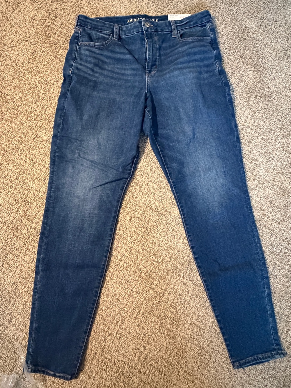 NWT American Eagle Curvy High-Rise Jeggings 16L